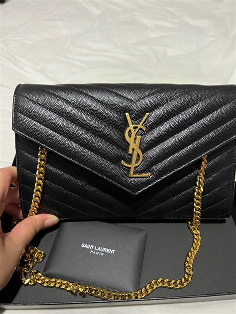 ysl monogram woc large|ysl large wallet.